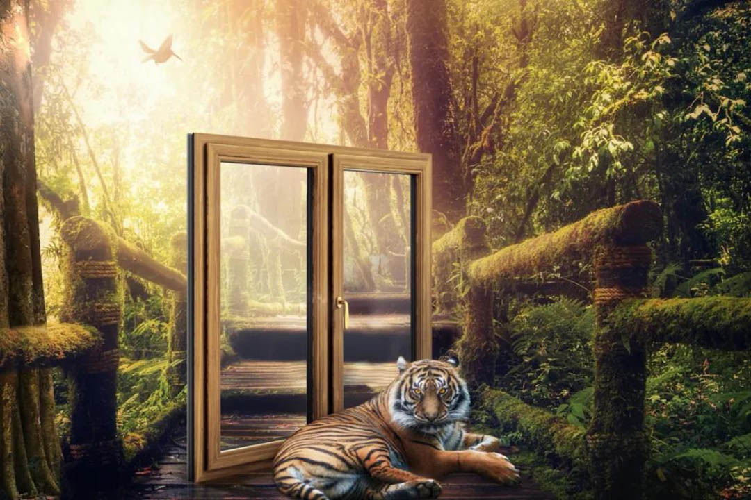 當下家裝新寵——柚木窗，美觀又實用